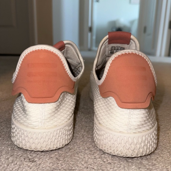 ADIDAS X PHARRELL WILLIAMS TENNIS HU, White & Raw Pink - Picture 10 of 12